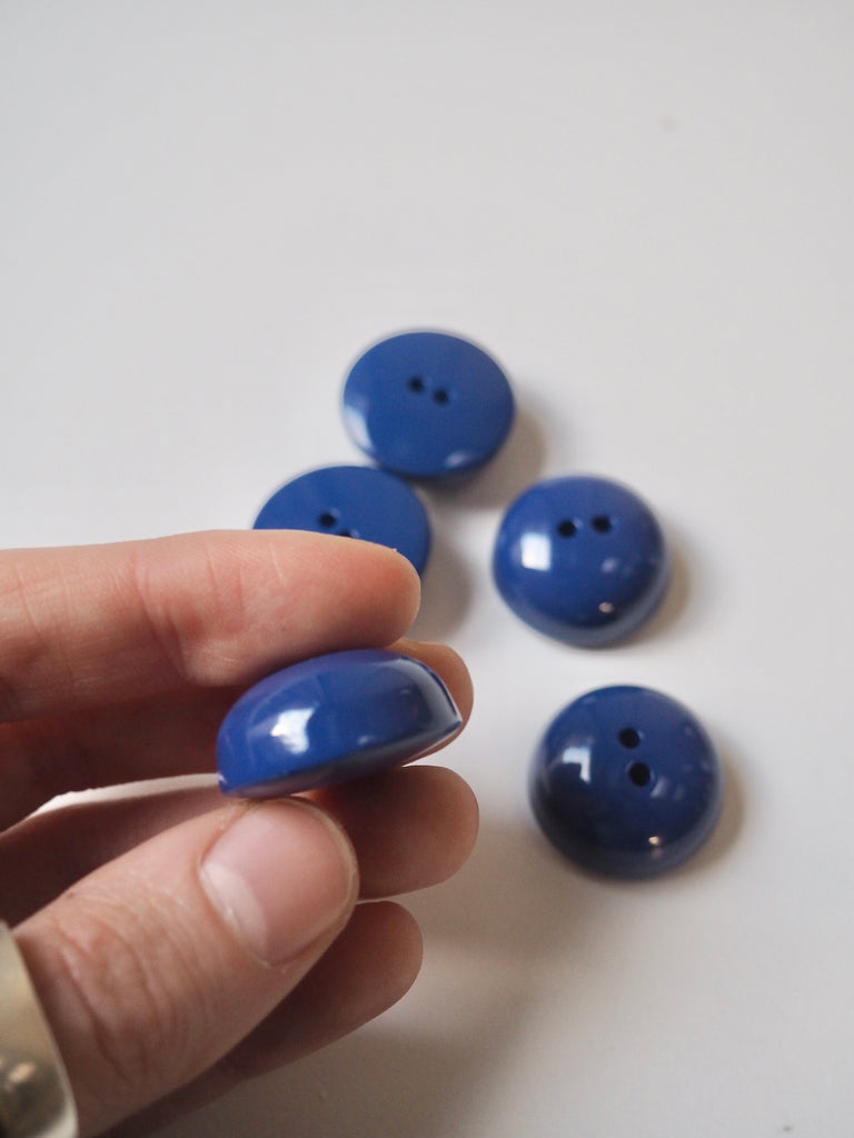 Cobalt Dome Buttons 23mm/36L