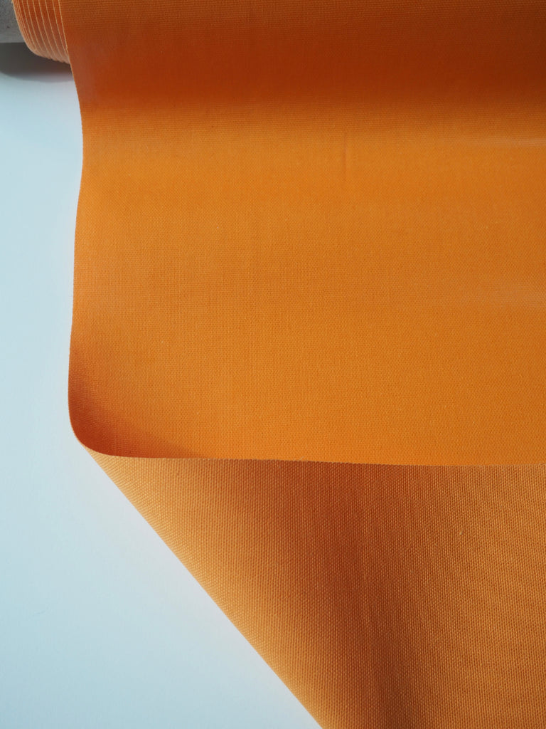 Orange Patent Cotton Oilcloth