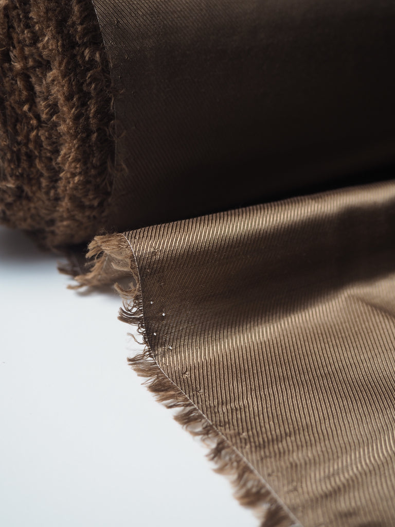 Copper Viscose/Cotton Twill Lining