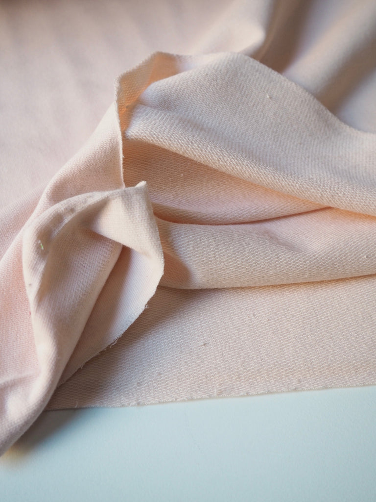 Blush Circular Organic Cotton Loopback Jersey