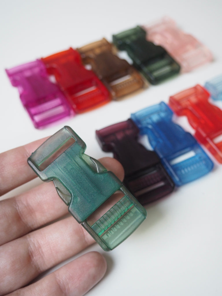 Multi-Colour Squared Side Release Buckle 20mm