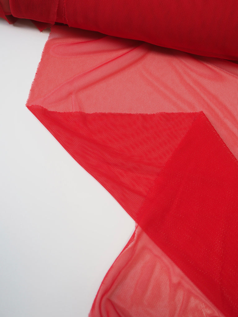 Red Stretch Mesh