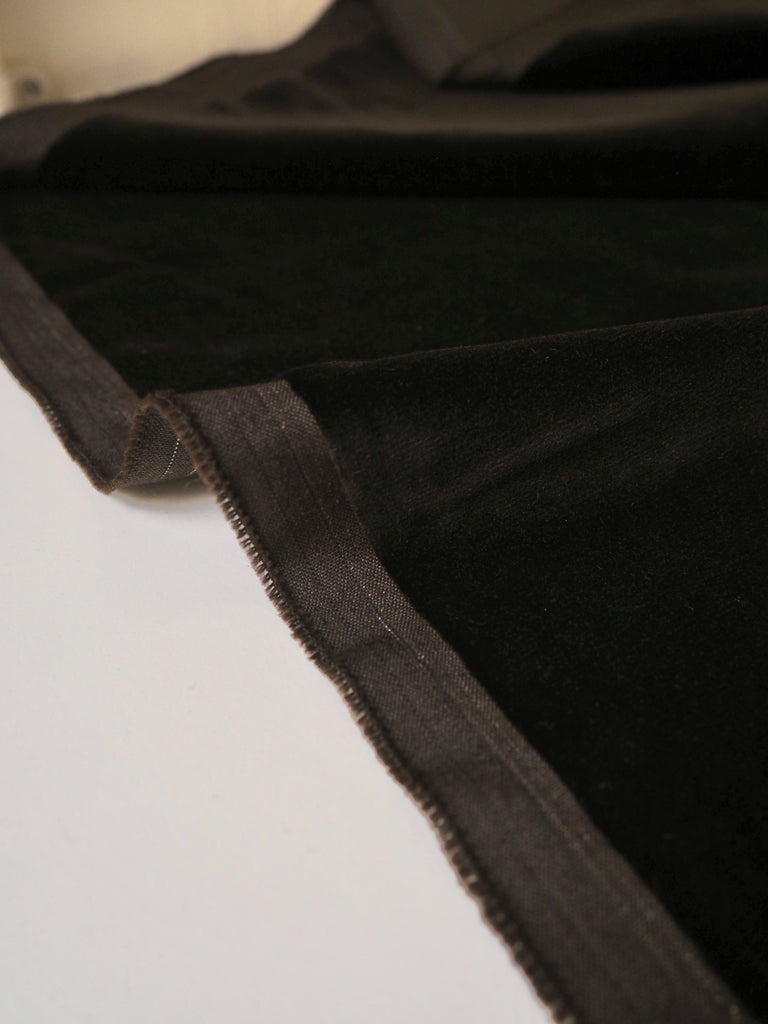 Espresso Cotton Velvet