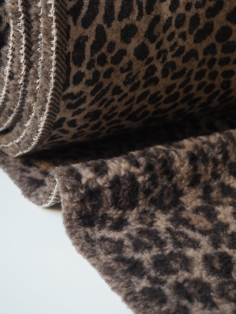 Leopard Faux Shearling