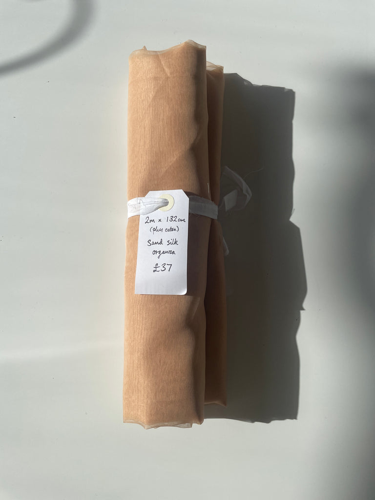Sand Silk Organza Remnant
