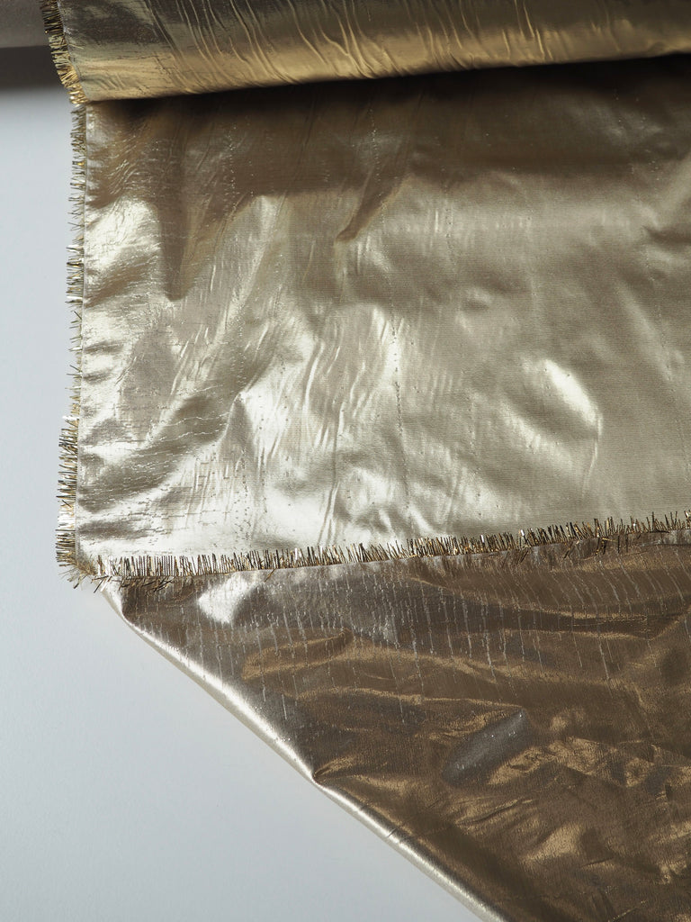 Gold Lamé Taffeta