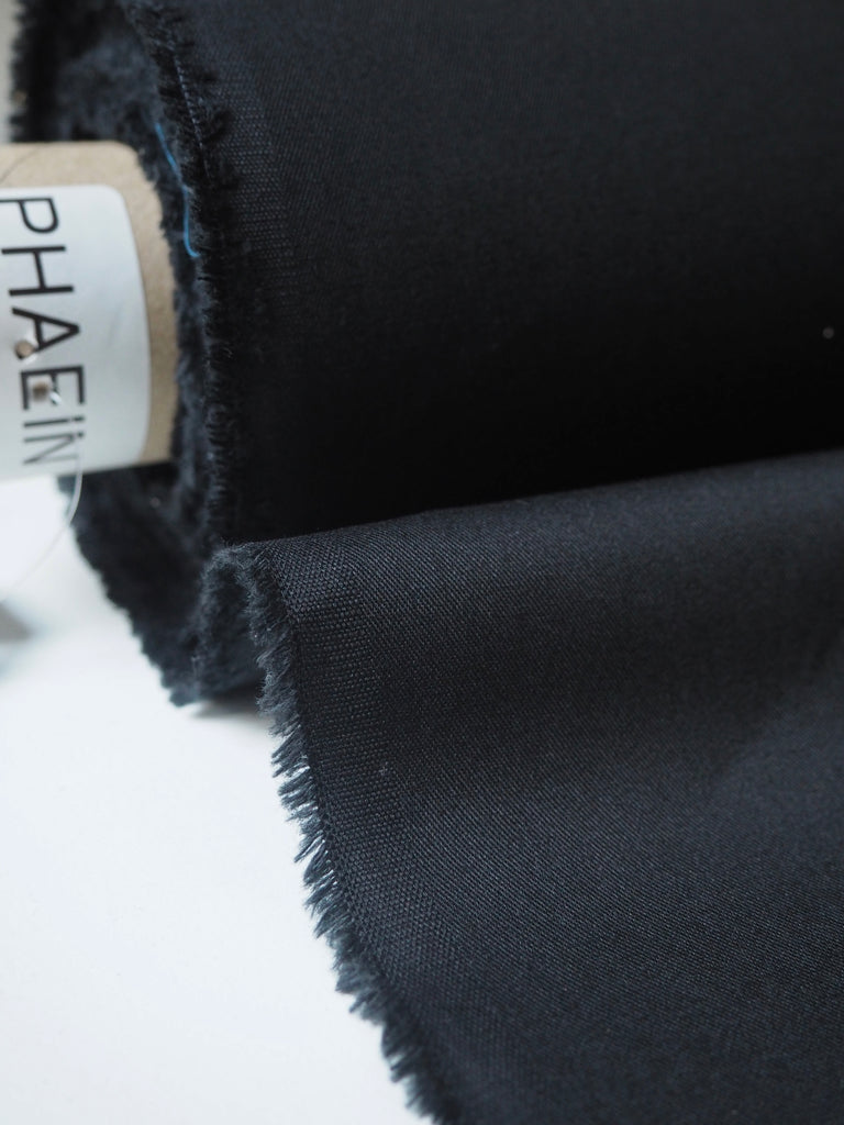 Black Cotton/Poly Twill