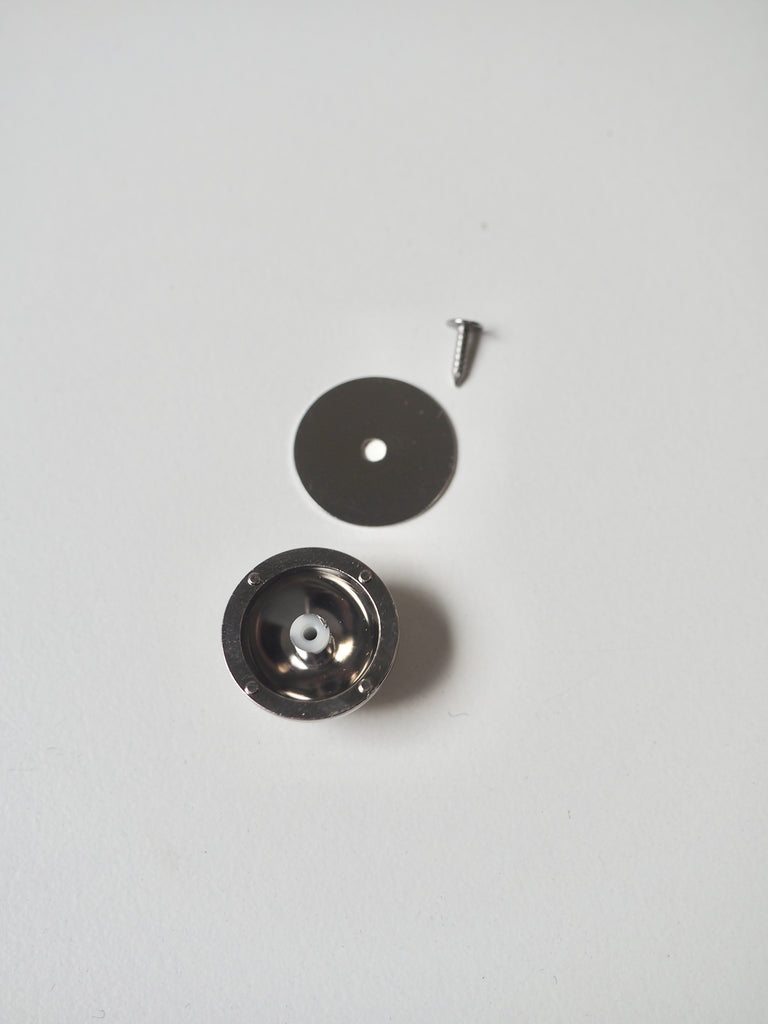 Silver Dome Studs 18mm