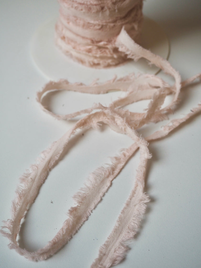 Blush Pink Fringe Trim 15mm