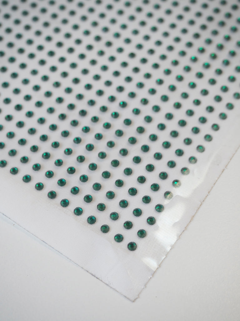 Swarovski Emerald Xilion Rose Crystal Hotfix Sheet 3mm