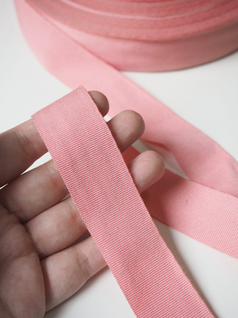 Pink Cotton/Poly Tape 30mm