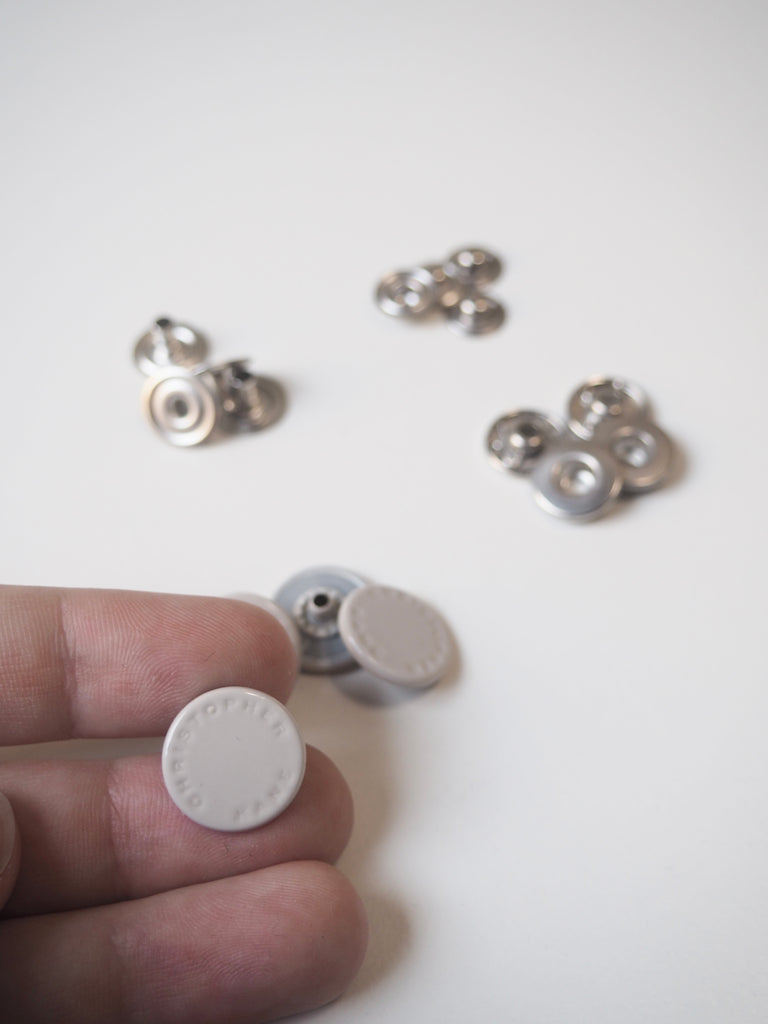 Oyster Branded Press Studs 16mm