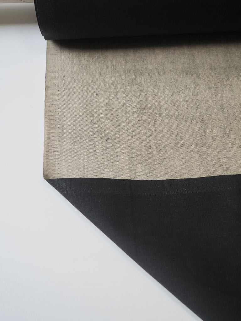 Black + Beige Reversible Cotton
