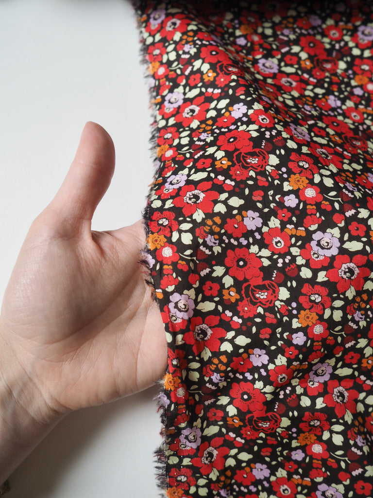 Liberty Red Betsy Tana Cotton Lawn