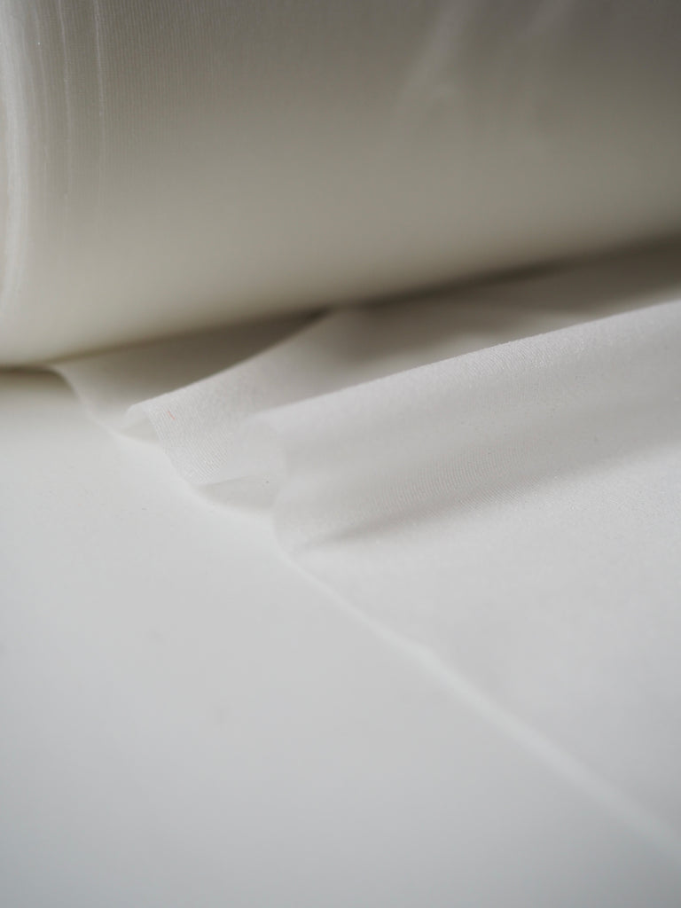 White Ultrafine Stretch Fusible Interfacing