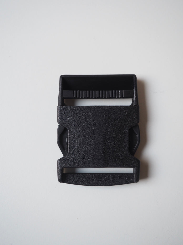 Black Squared Side Release Buckle 55mm