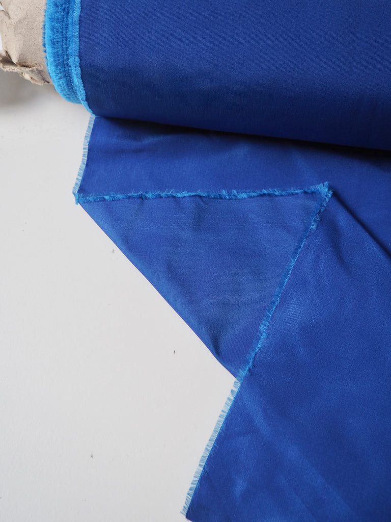 Cobalt Iridescent Taffeta