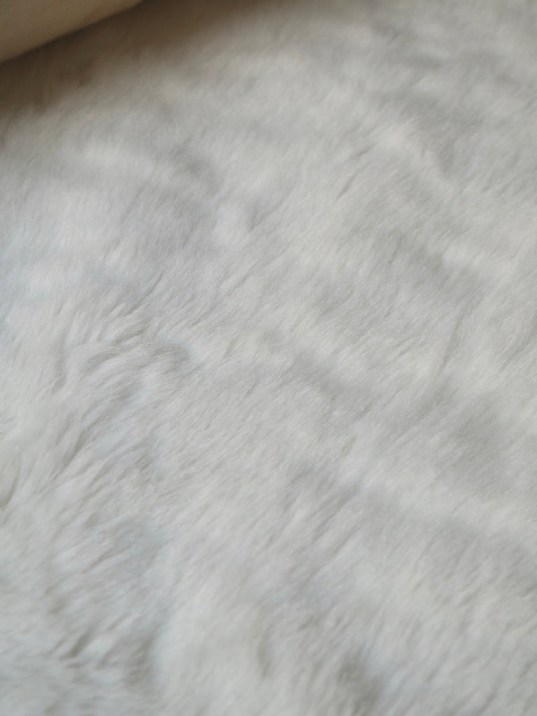 Steiff White Faux Faur