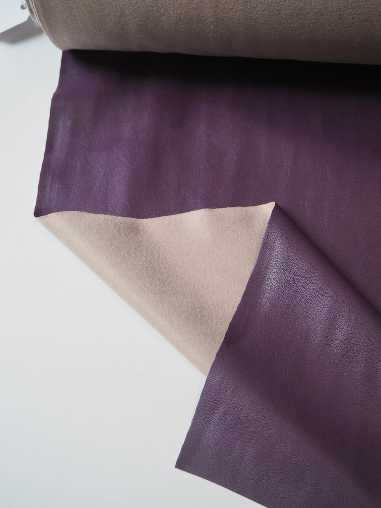 Currant Stretch Pleather