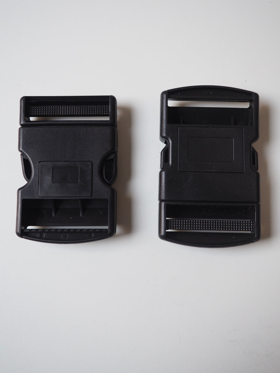 Black Combi Lock Side Release Buckle 55mm – The New Craft House