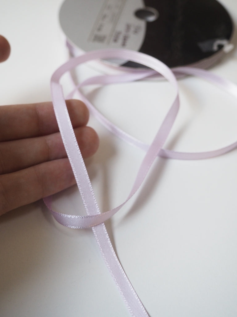 Shindo Lilac Satin Ribbon 6mm