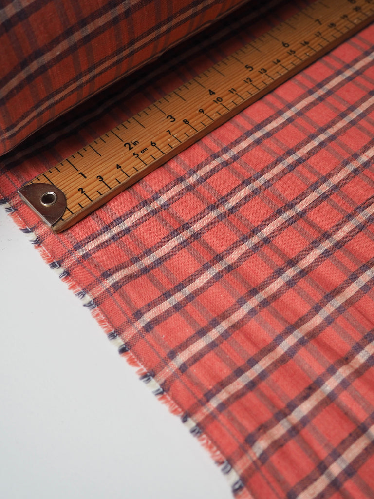 Salamander Check Cotton/Linen