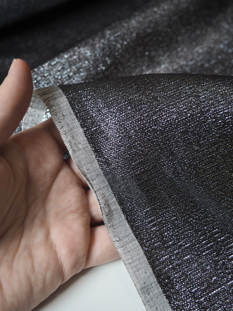 Gunmetal Lamé