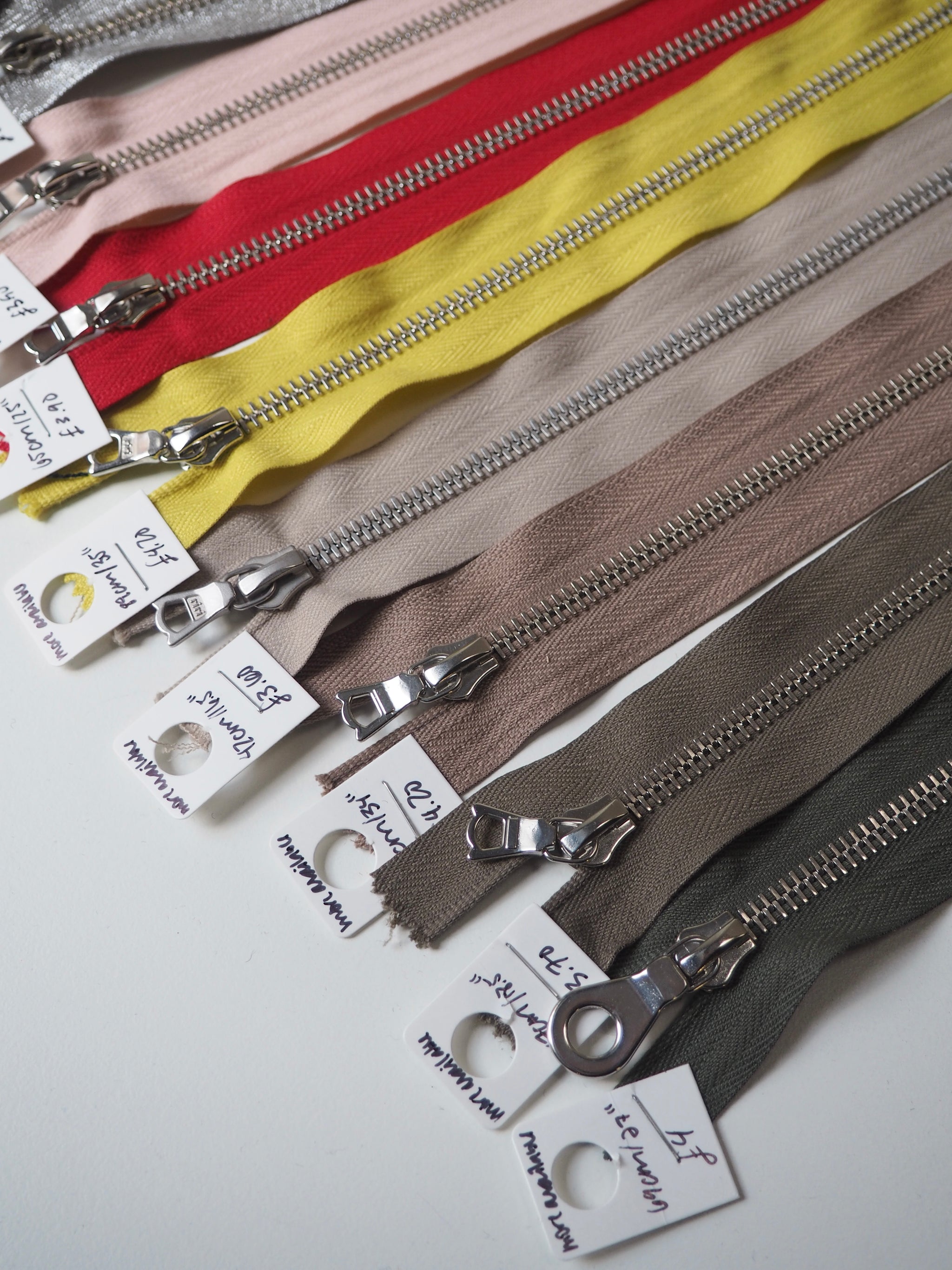 Riri Open-Ended Metal Teeth Zips – The New Craft House