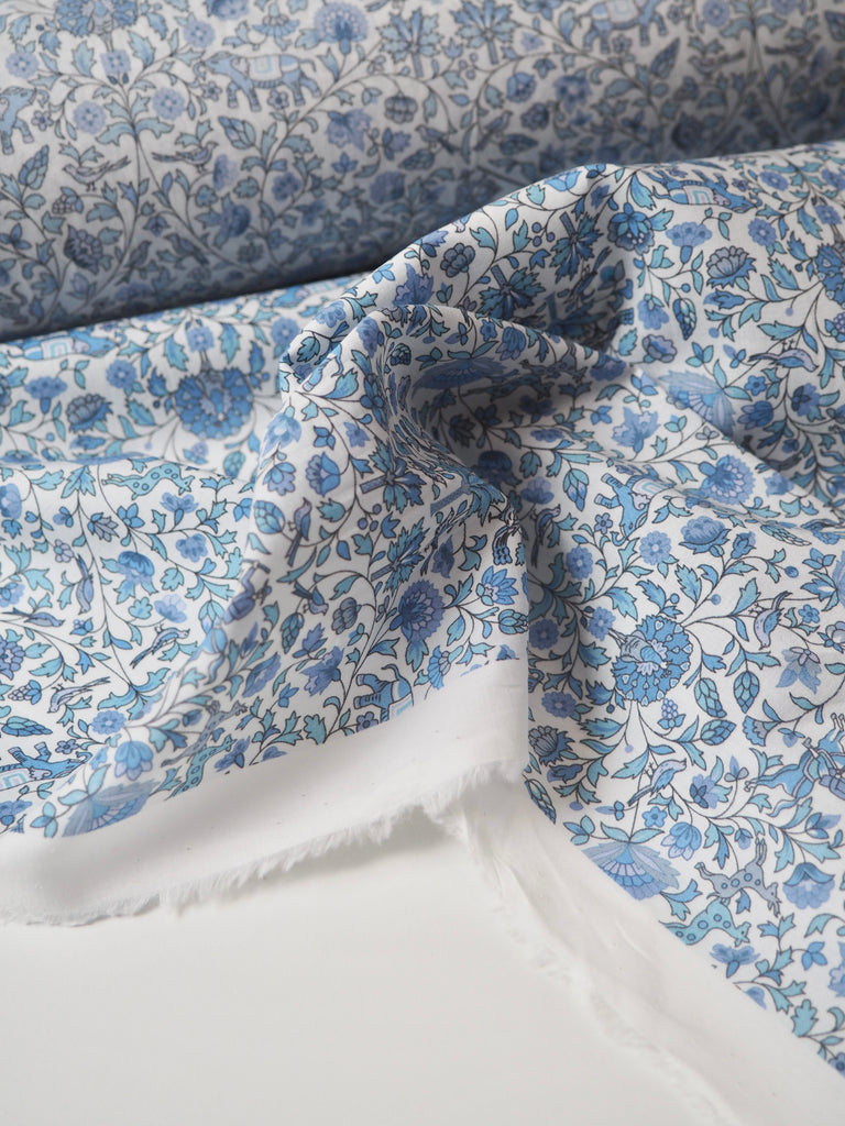 Liberty Blue Imran Tana Cotton Lawn
