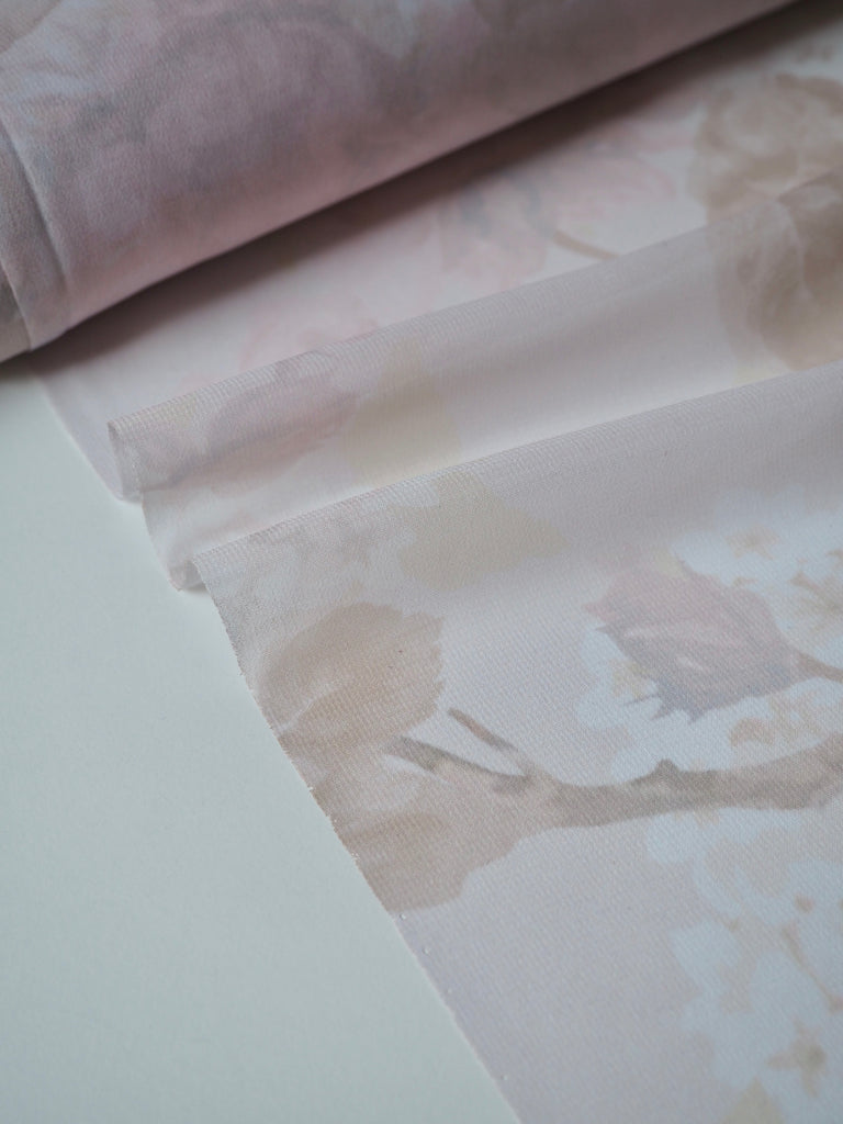 Pale Pink Rose Chiffon