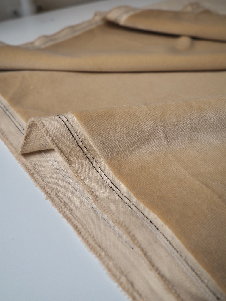 Buttermilk Cotton Velvet