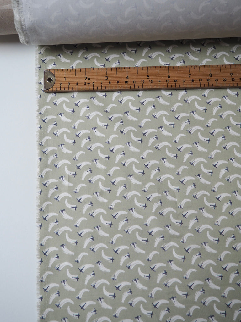 Liberty Green Flying Start Cotton Twill