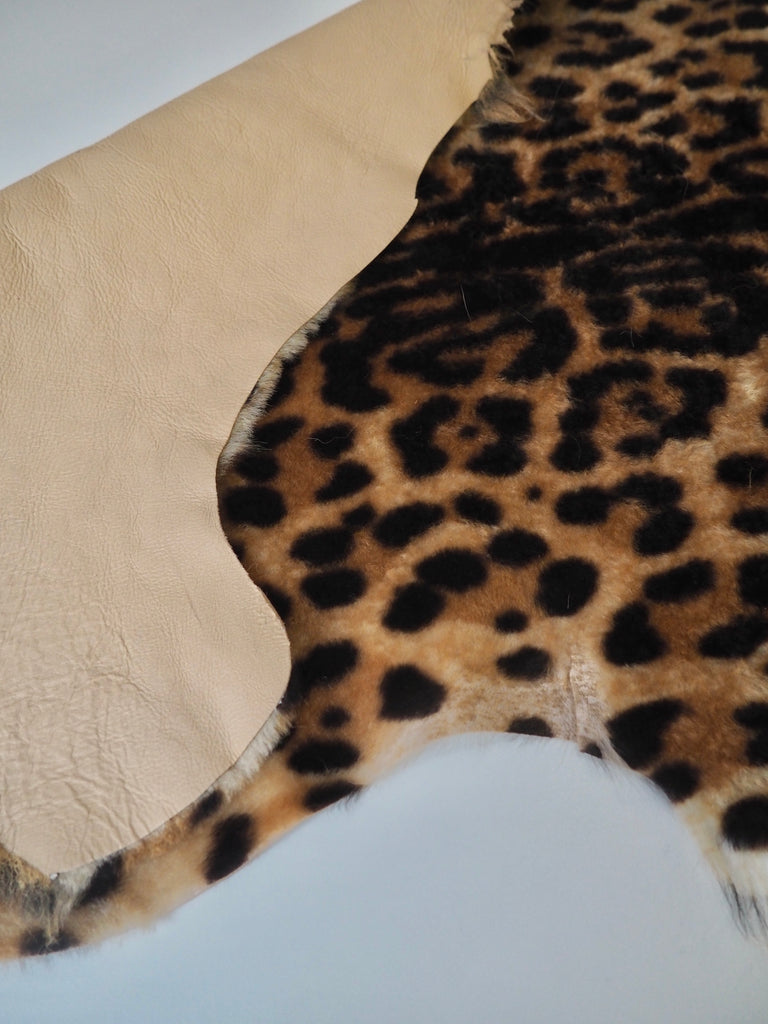 Jaguar Trimmed Shearling Lambskins