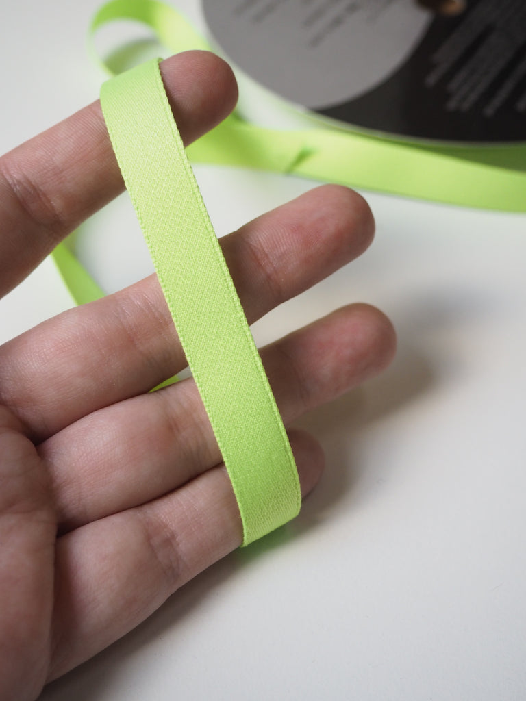 Shindo Matte Lime Green Ribbon 12mm