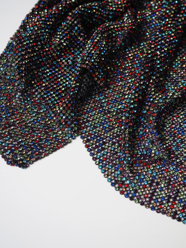 Multicolour Crystal Black Chainmail