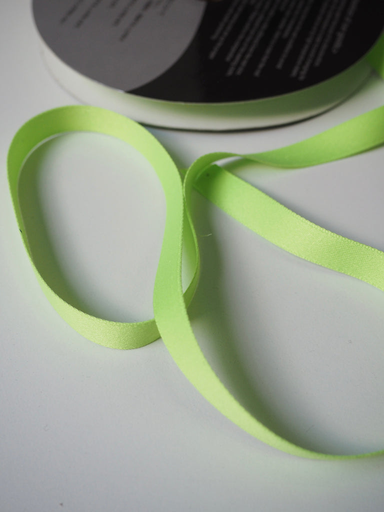 Shindo Matte Lime Green Ribbon 12mm