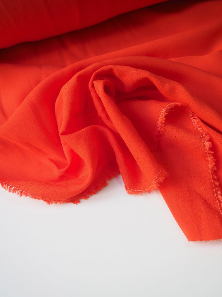 Orange Viscose Lining