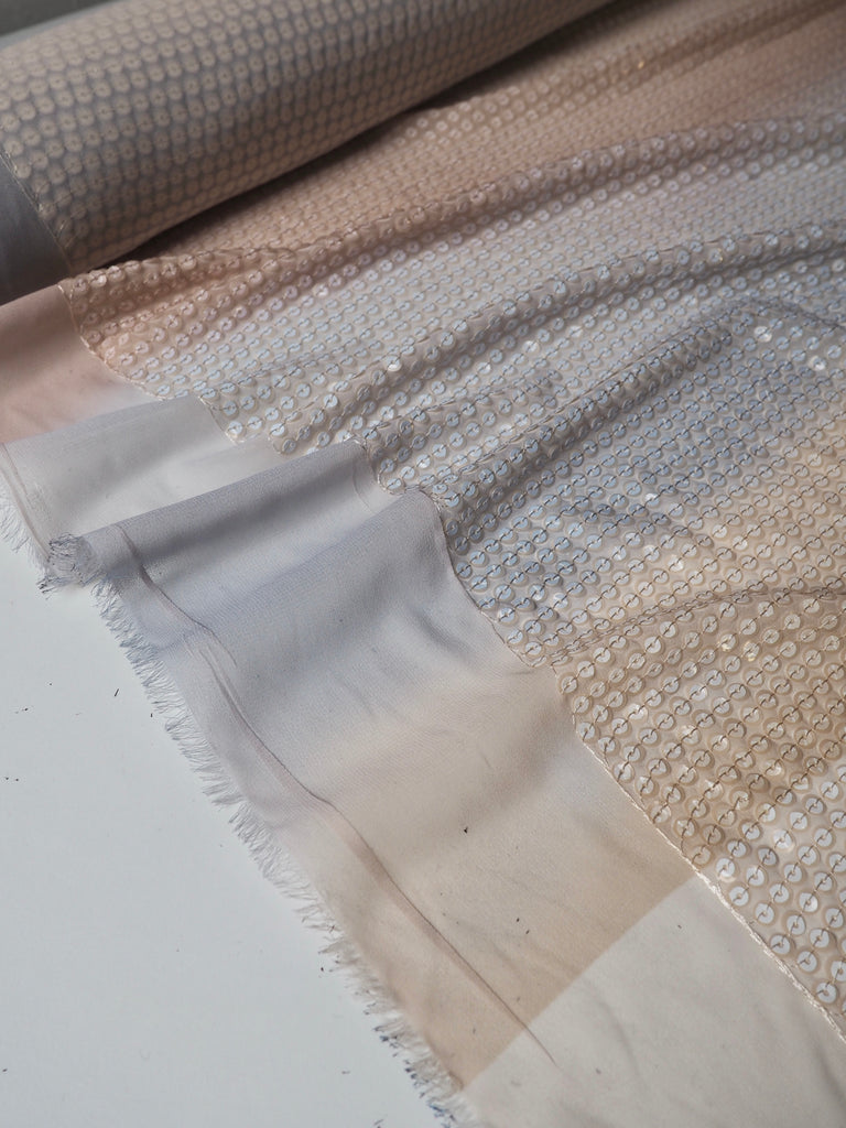 Ombre Sequin Chiffon