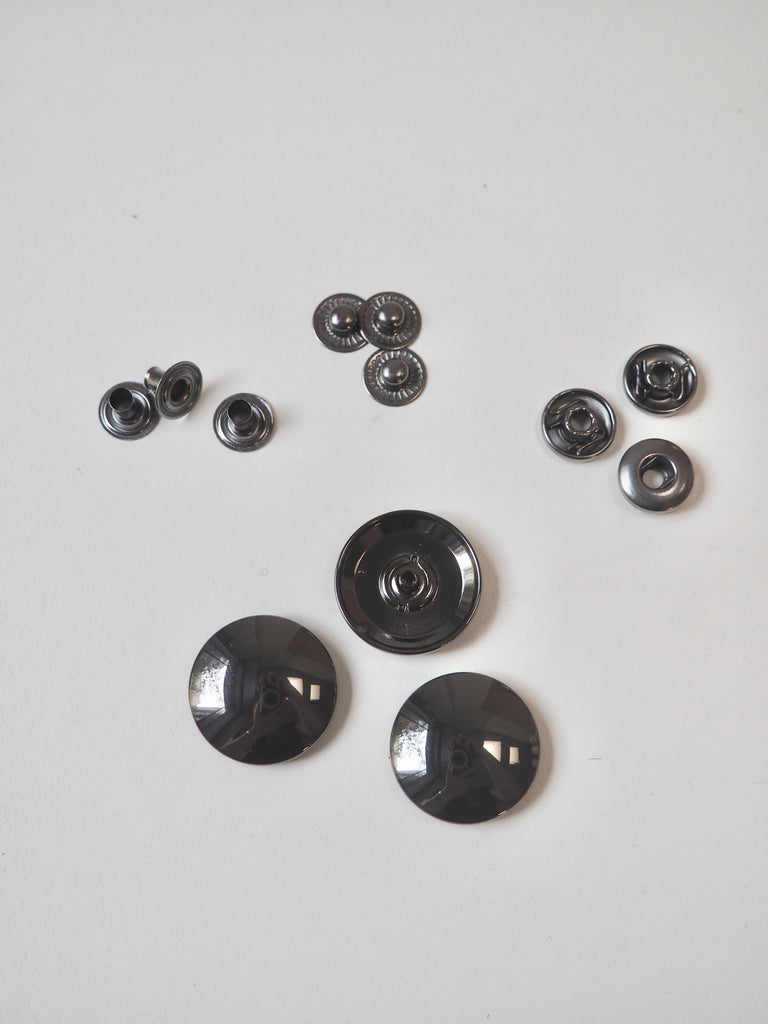 Gunmetal Press Studs 23mm/36L