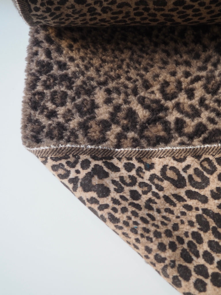Leopard Faux Shearling
