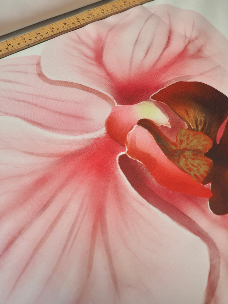 Floral Satin Twill Panels