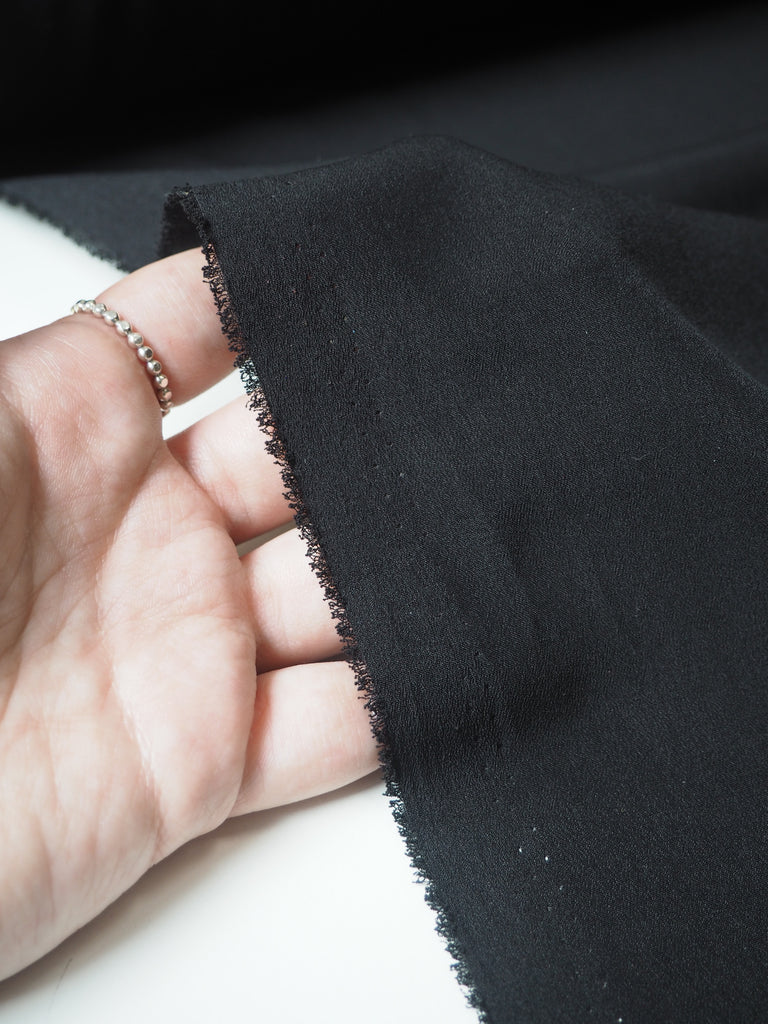 Black Light Crepe Lining