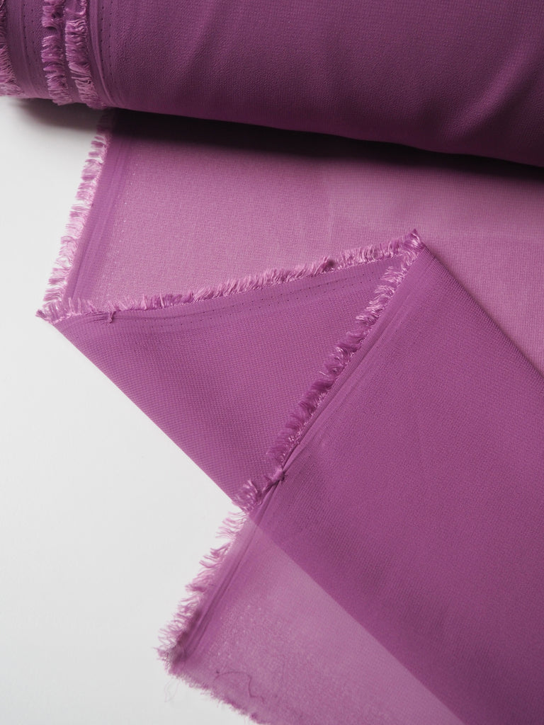 Orchid Purple Georgette