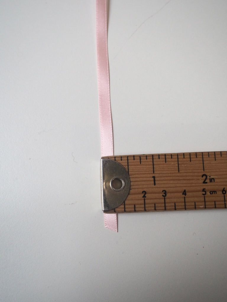 Shindo Pink Double Faced Satin Ribbon 6mm