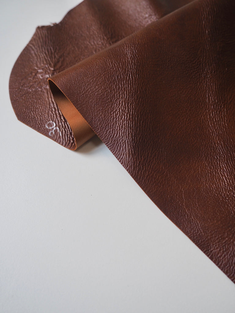 Dark Oak Distressed Calfskin