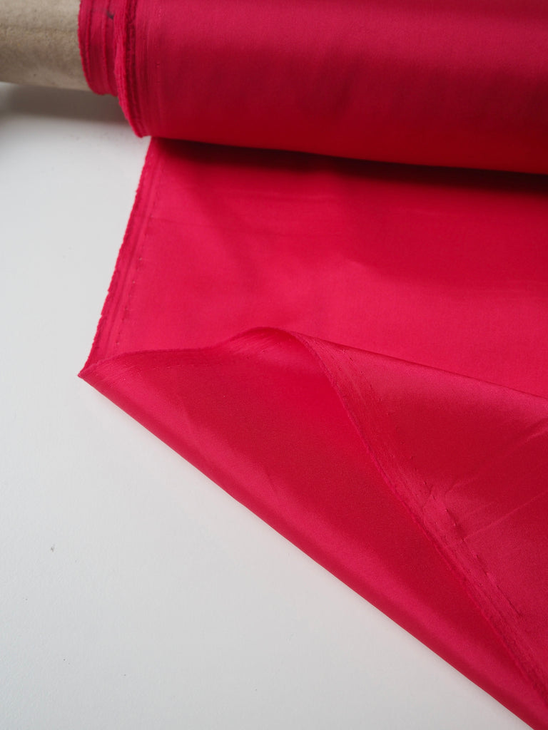 Scarlet Stretch Acetate Satin Lining