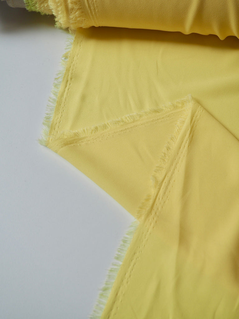 Sunshine Yellow Light Crepe