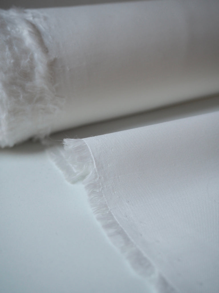 White Cotton/Nylon Lining