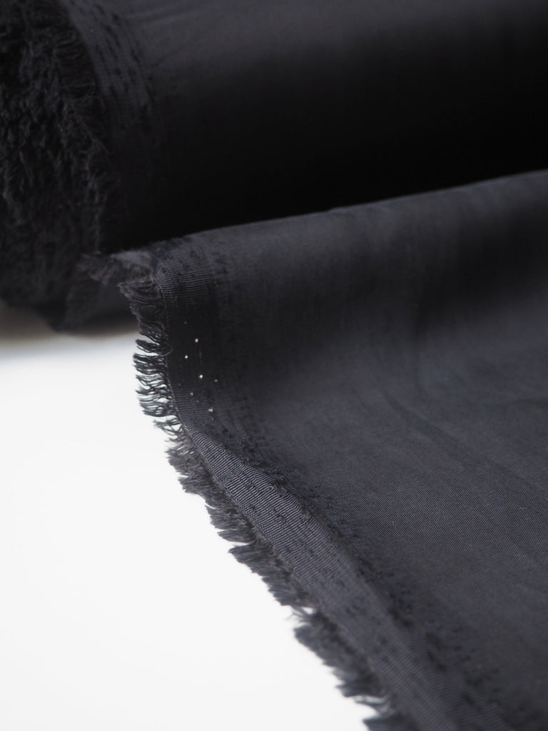 Black Sand-washed Viscose