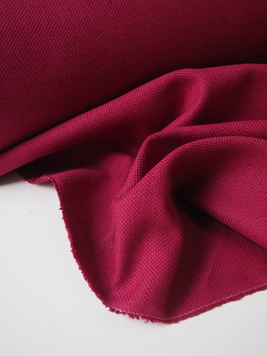 Raspberry Basketweave Linen/Cotton – The New Craft House